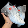 gray thunder flame sneakers