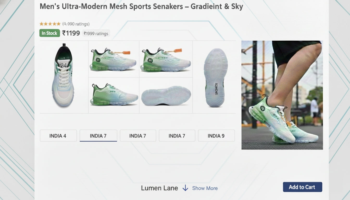 men's ultra modern-mesh sport sanekars