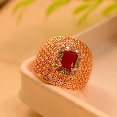 Zircon Stone Ring
